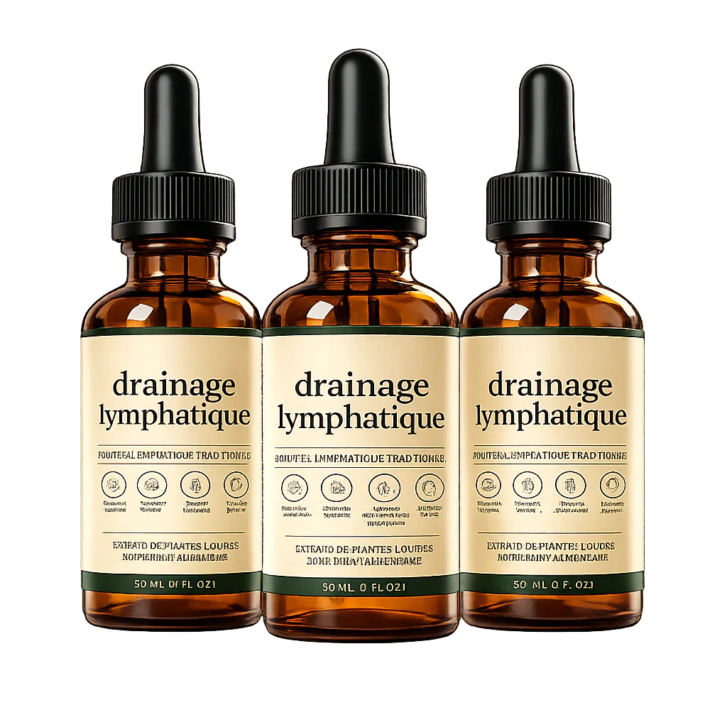 3 Flacons | Drainant Lymphatique