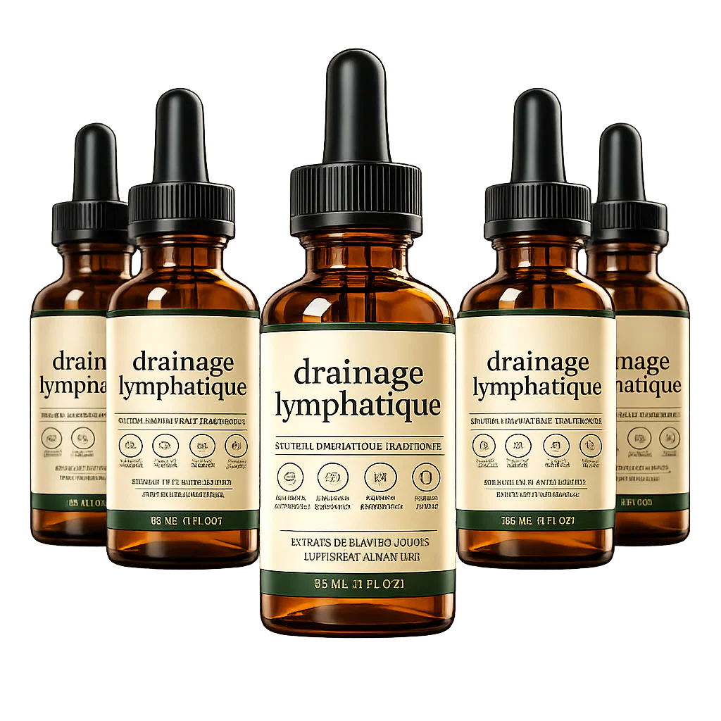 5 Flacons | Drainant Lymphatique
